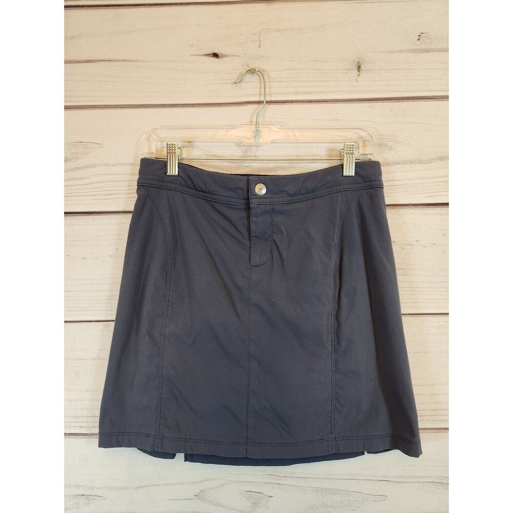 Columbia Sportwear Women's Gray‎ Solid Stretch Omni Shield Mini Skort Size 6